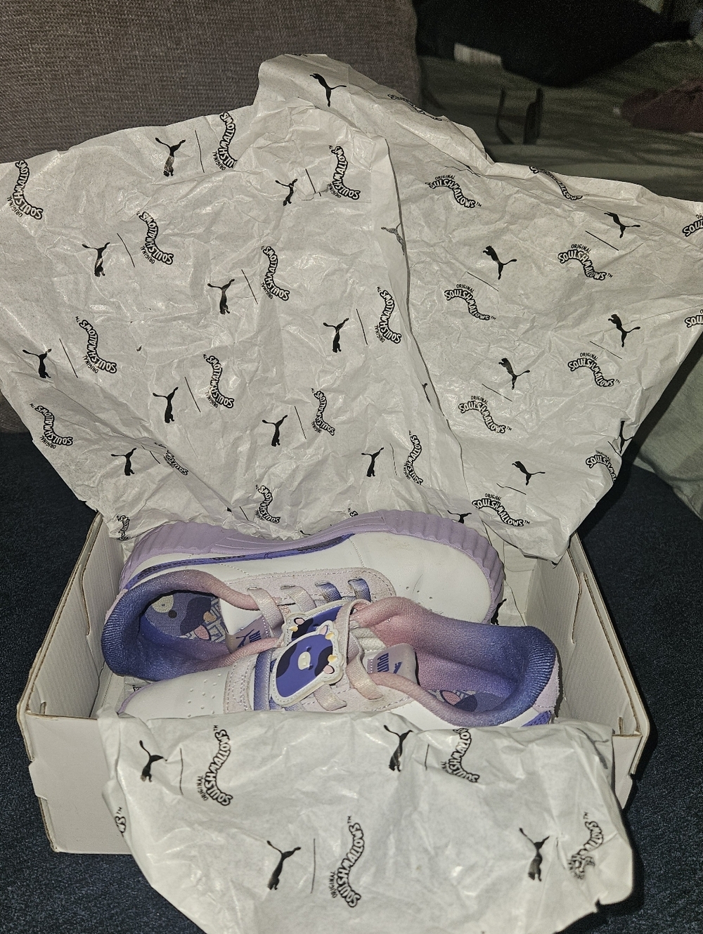 Puma X Squishmallows KIDS Sz 13C - Picture 3 of 3